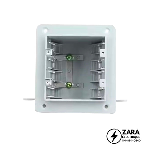 Boîtes plastique pour prises/interrupteur